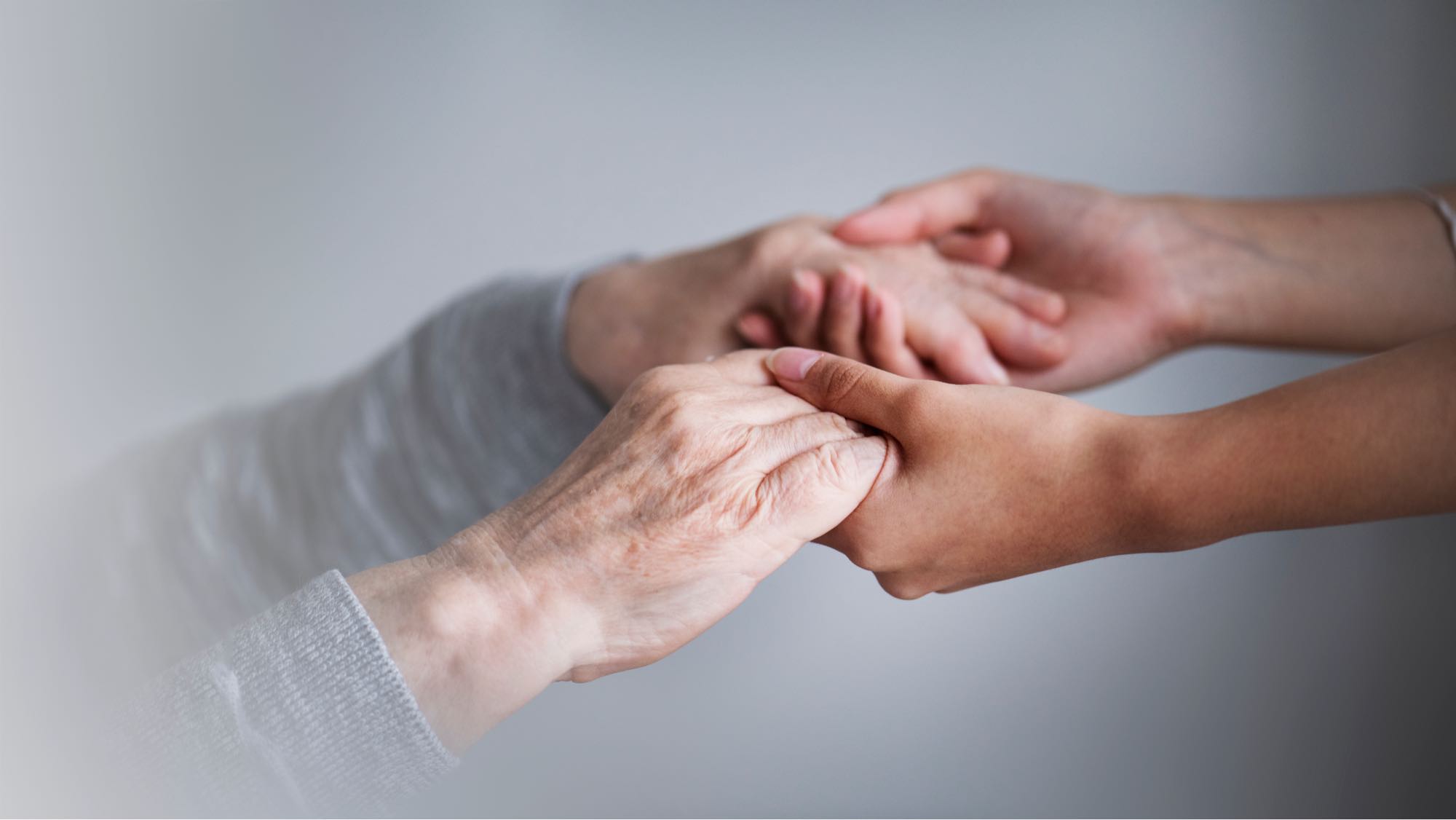 community-based care hands holding